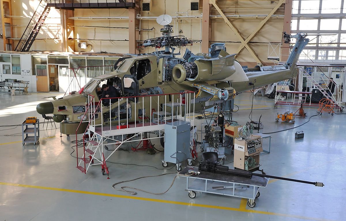 Inside the Mi-28NE 'night hunter' helicopter factory 0
