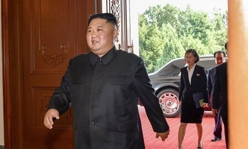 The road for luxury cars to enter North Korea