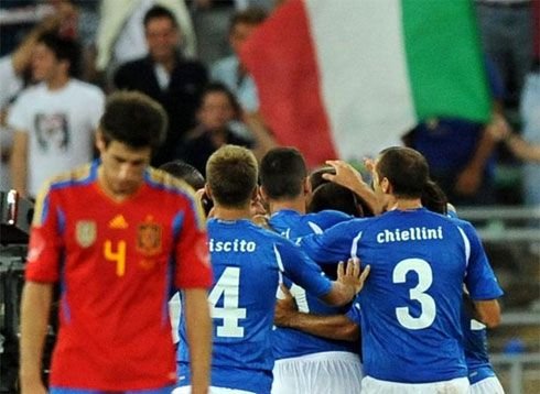Italy beat Spain for the first time in 17 years 3