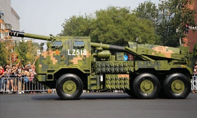 Chinese self-propelled artillery model deployed near India 4