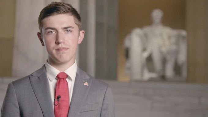 The young man who won the lawsuit against CNN spoke at the Republican convention
