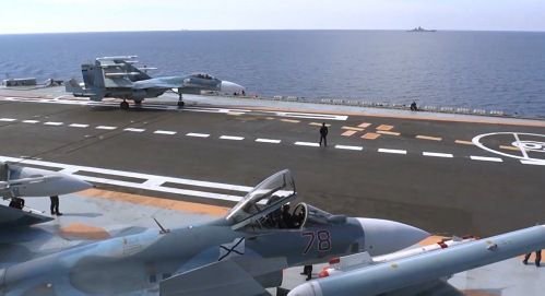 Su-33 fighter fell into the sea, Russia received another bitter lesson