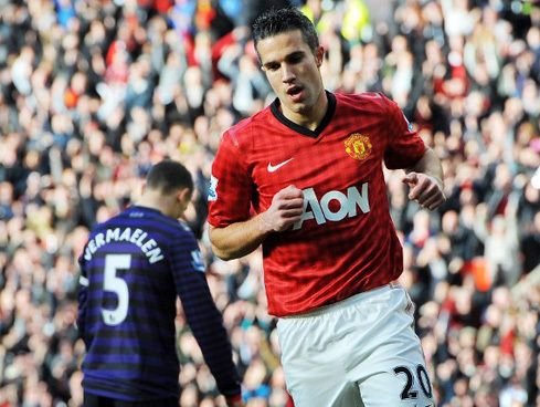 Van Persie sowed sadness for Arsenal, MU climbed to the top of the table