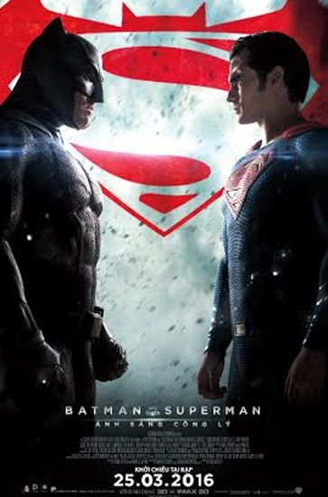 The blockbuster ‘Batman v Superman’ is long but dramatic