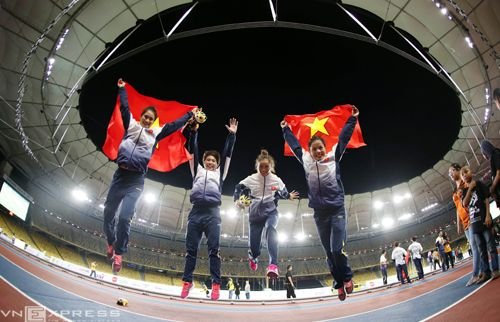 Vietnamese athletics overthrew Thai domination